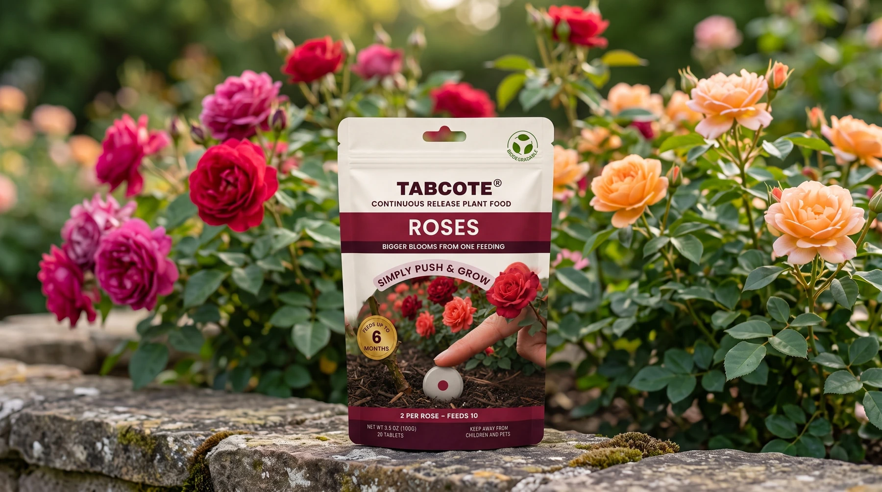 Roses TABCOTE pouch