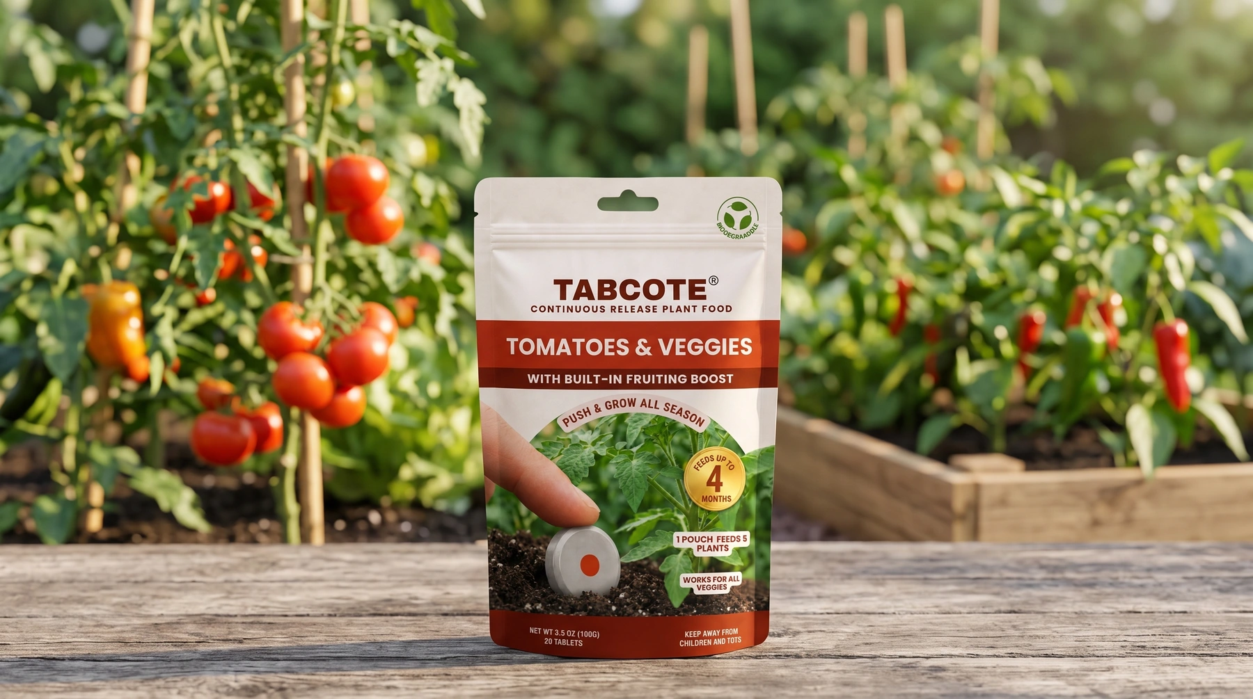 Tomatoes & Veggies TABCOTE pouch